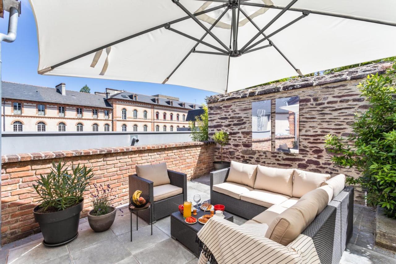 Maison Sevigne - Le Calme Du Thabor Et La Proximite Du Centre Ville Rennes Exteriör bild